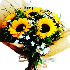 Buquê de Flores de Girassóis